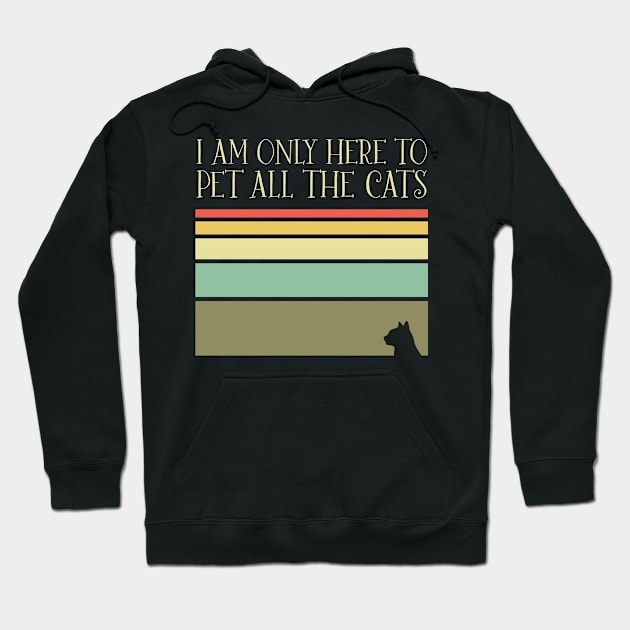 Pet All The Cats! Hoodie by SchaubDesign